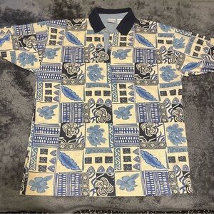 Bugle Boy Company Casual Hawaiian style shirt 2xl